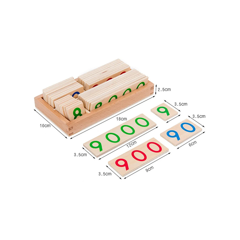 ست چوبی مدولار Numeracy Montessori