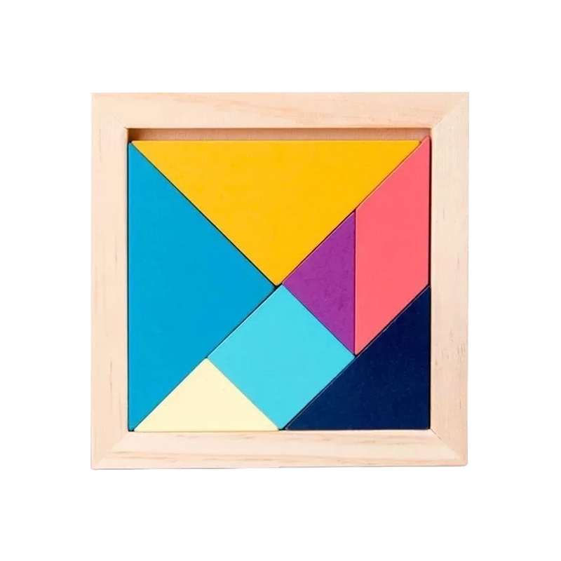 ست تانگرام ColorWood Montessori