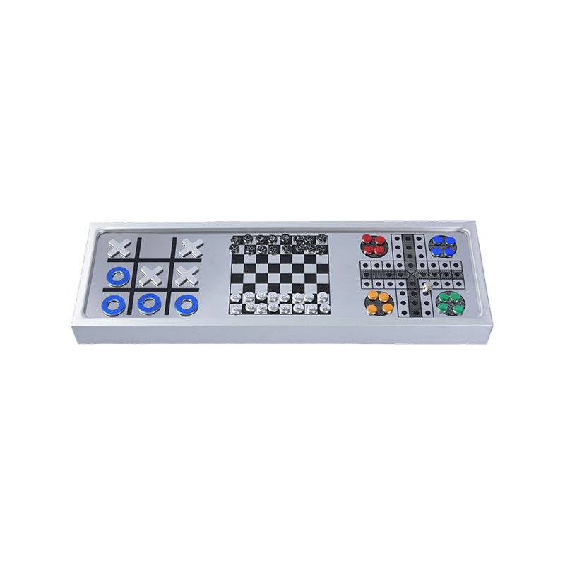 ست بازی CHESS 3-in-1 Magnetic آلیاژ آلومینیوم