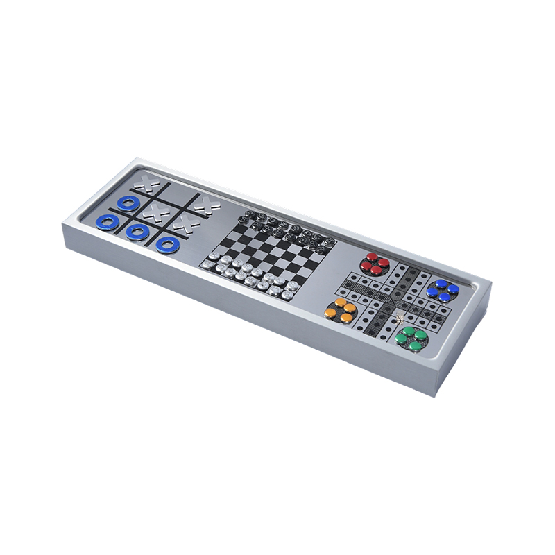 ست بازی CHESS 3-in-1 Magnetic آلیاژ آلومینیوم