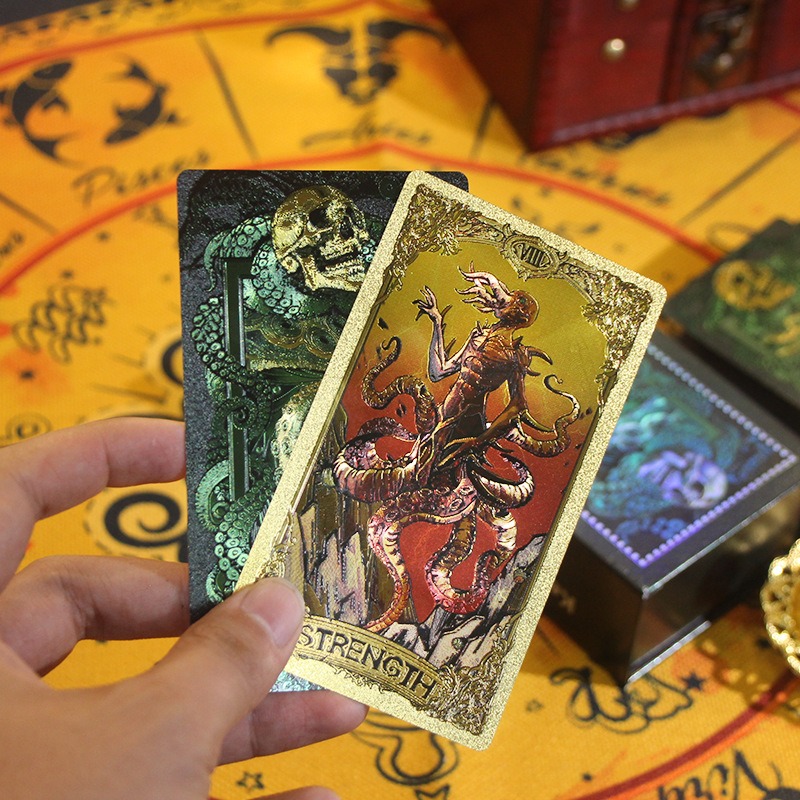 Mystical Green & Gold Edition - Kesulu Mythology Cards Tarot