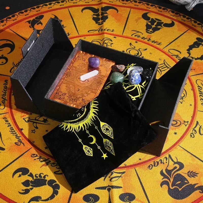 نسخه کلکسیونی با تم زودیاک - مجموعه تاروت و کریستال Mystic’s Treasure