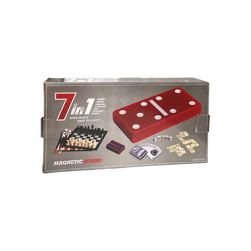 Red Polka-Dot Edition - Dominoes Classic & Cribbage Combo set