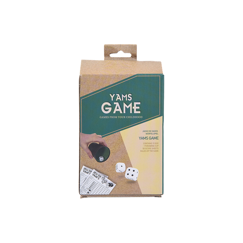نسخه قابل حمل پرتاب جام - کیت بازی تاس قدیمی YAMS