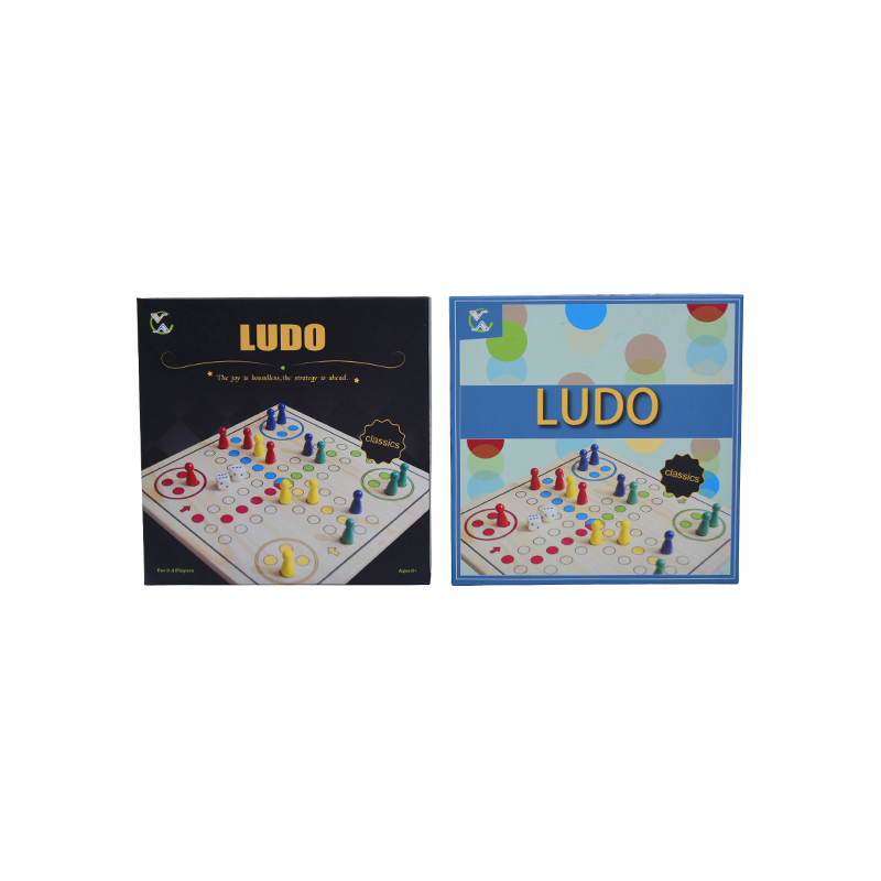 Family Entertainment Edition Classic LUDO Wooden Game Board