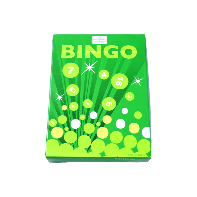 مجموعه بازی کلاسیک BINGO با تمام اجزای ضروری کامل است